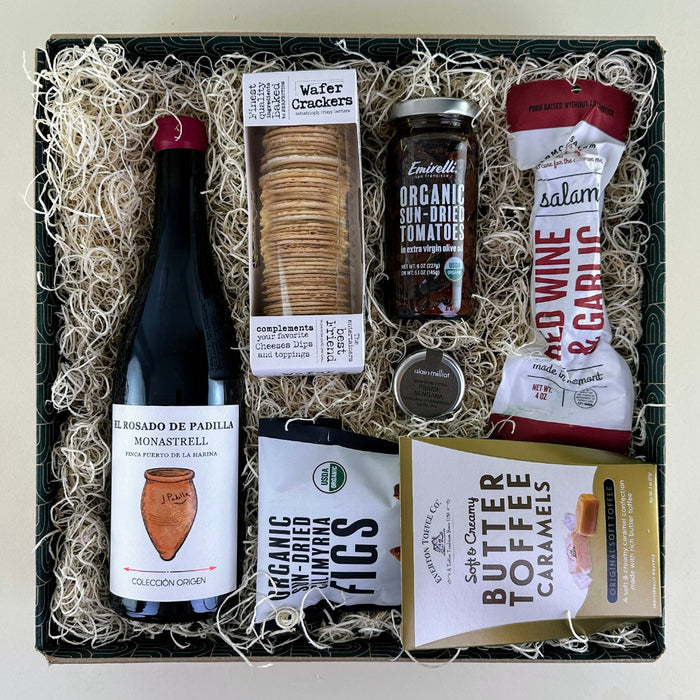 Wine and Charcuterie Pairing Box