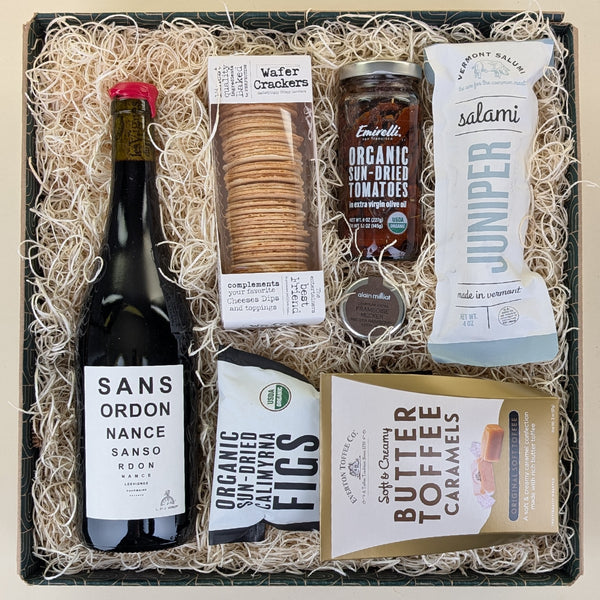 Wine and Charcuterie Pairing Box